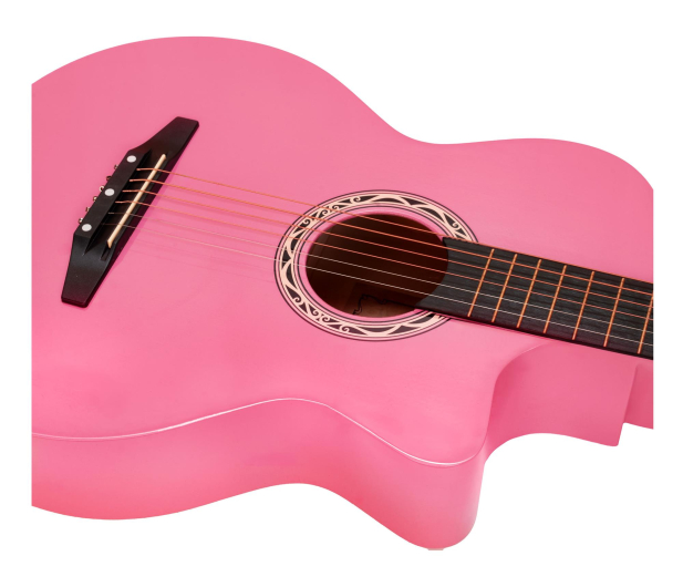MusicMate Gitara akustyczna MM-G21 PinkSerenade - 1588141 - zdjęcie 8